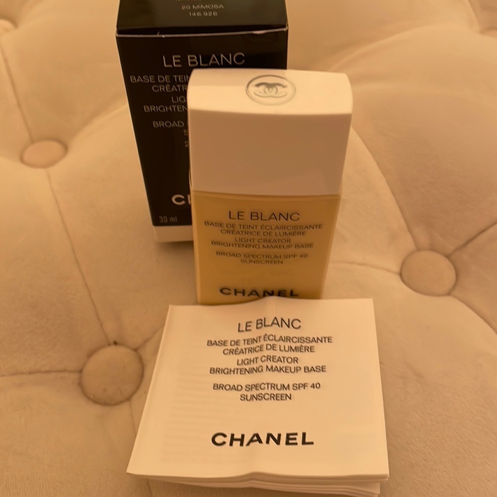 CHANEL NIB LE BLANC BRIGHTENING MAKEUP BASE